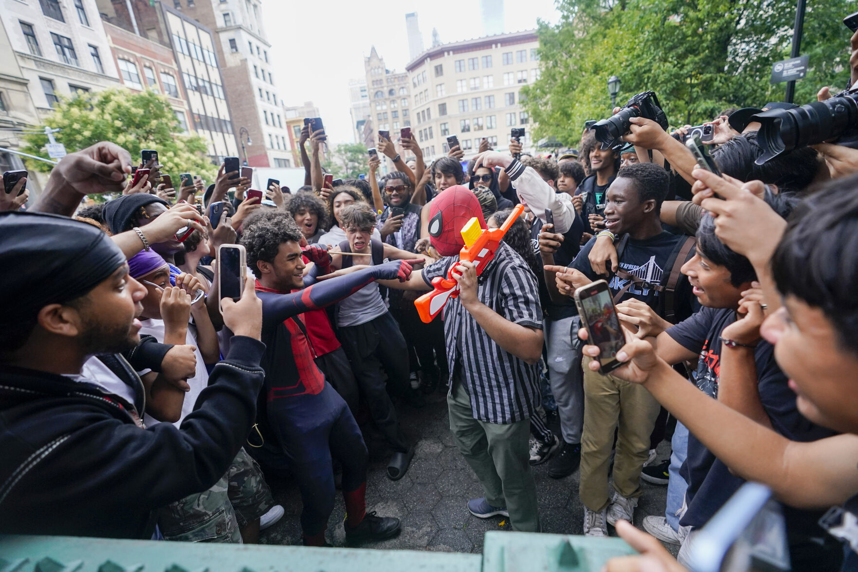 Union Square Crowd